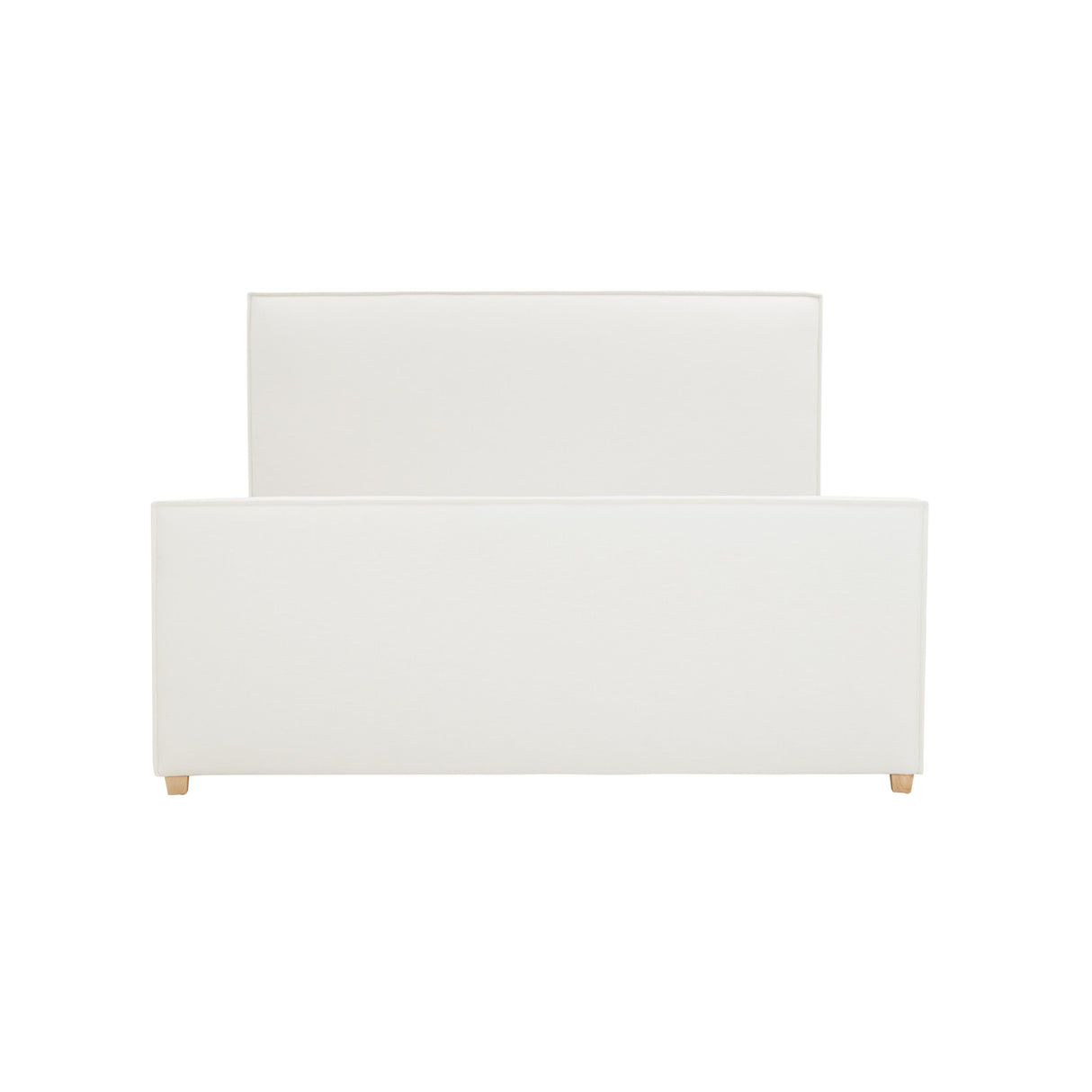 Bristol Park Ivory Upholstered Bed