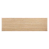 Bristol Park 62" Whitewashed Oak Wood 6-Drawer Dresser