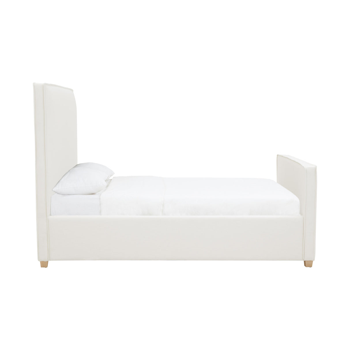 Bristol Park Ivory Upholstered Bed