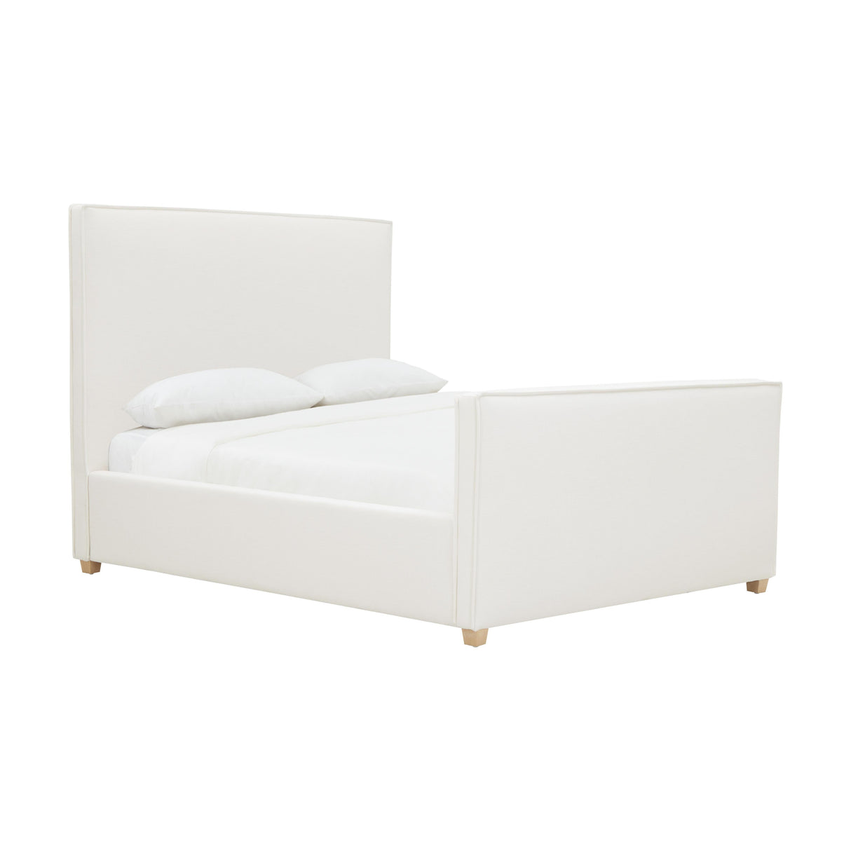 Bristol Park Ivory Upholstered Bed