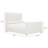 Bristol Park Ivory Upholstered Bed