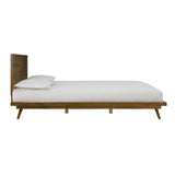 Emery Walnut Wood Platform Bed - View 11
