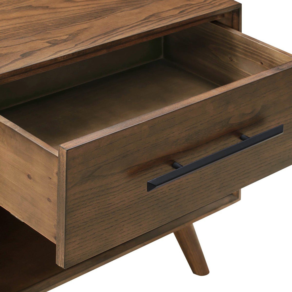 Emery 24" Walnut 1-Drawer Nightstand - View 6