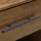 Emery 24" Walnut 1-Drawer Nightstand - View 7