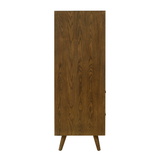 Emery 33" Walnut 5-Drawer Chest - View 4
