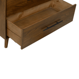 Emery 33" Walnut 5-Drawer Chest - View 5