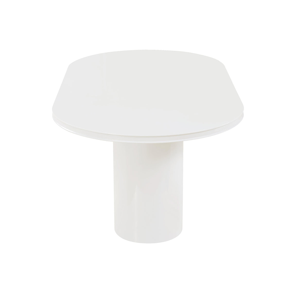 Elora 79" Lacquer Oval Dining Table