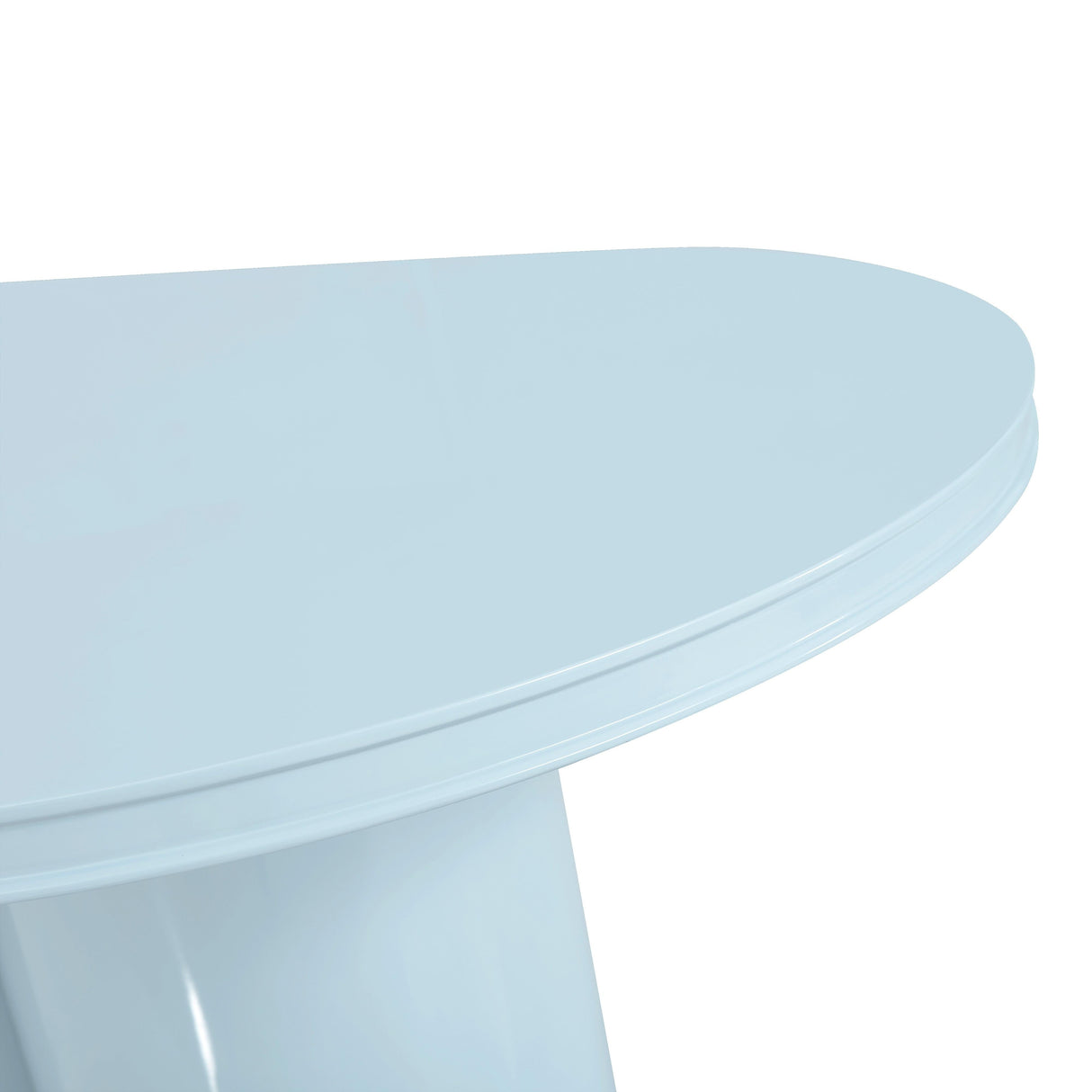 Elora 79" Lacquer Oval Dining Table
