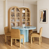 Elora 47" Lacquer Round Dining Table