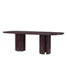 Zola 94.5" Lacquer Oval Dining Table