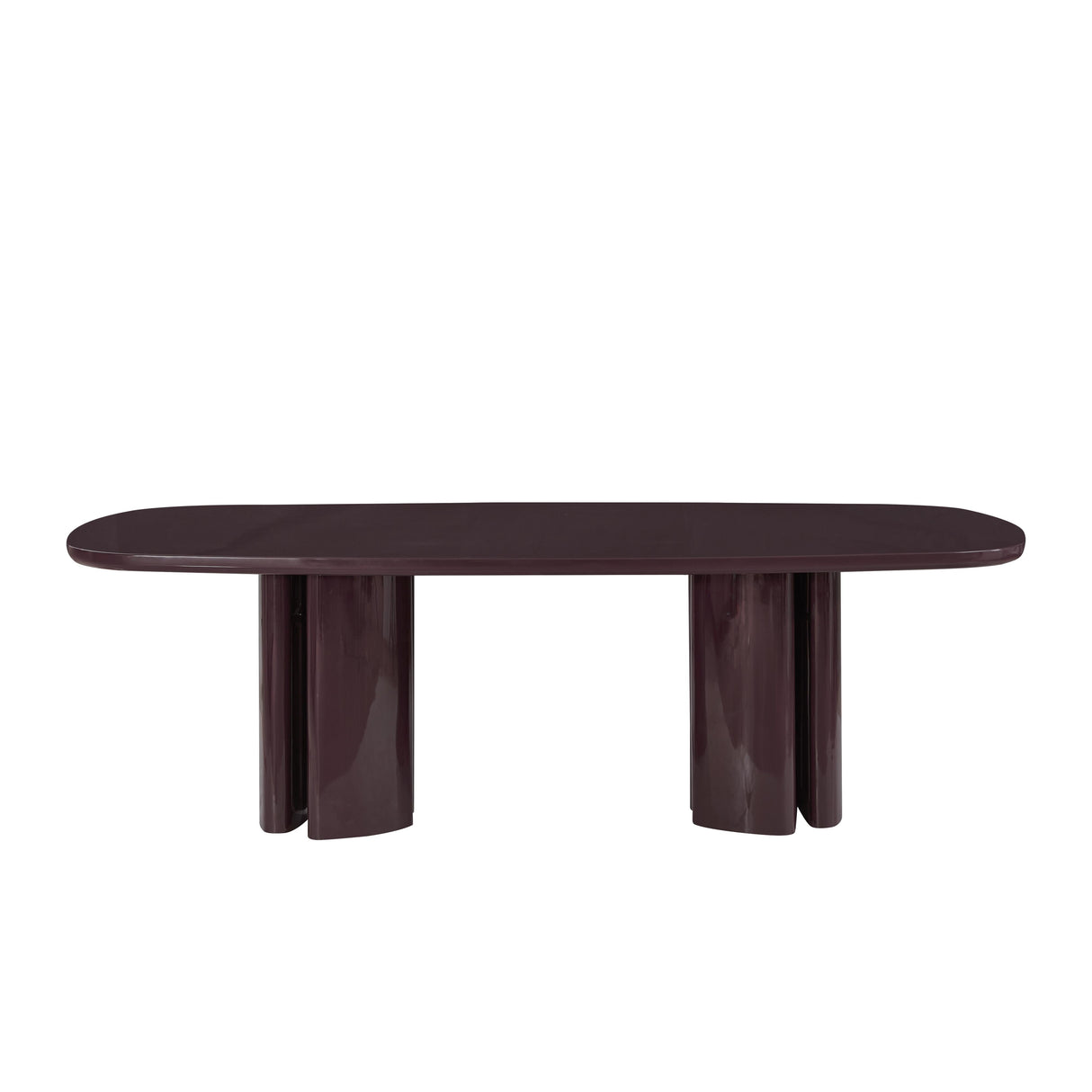 Zola 94.5" Lacquer Oval Dining Table