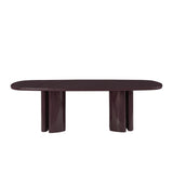 Zola 94.5" Lacquer Oval Dining Table