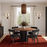 Marlow 48" Wood Round Dining Table