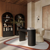 Marlow 52" Wood 2-Drawer Writing Desk