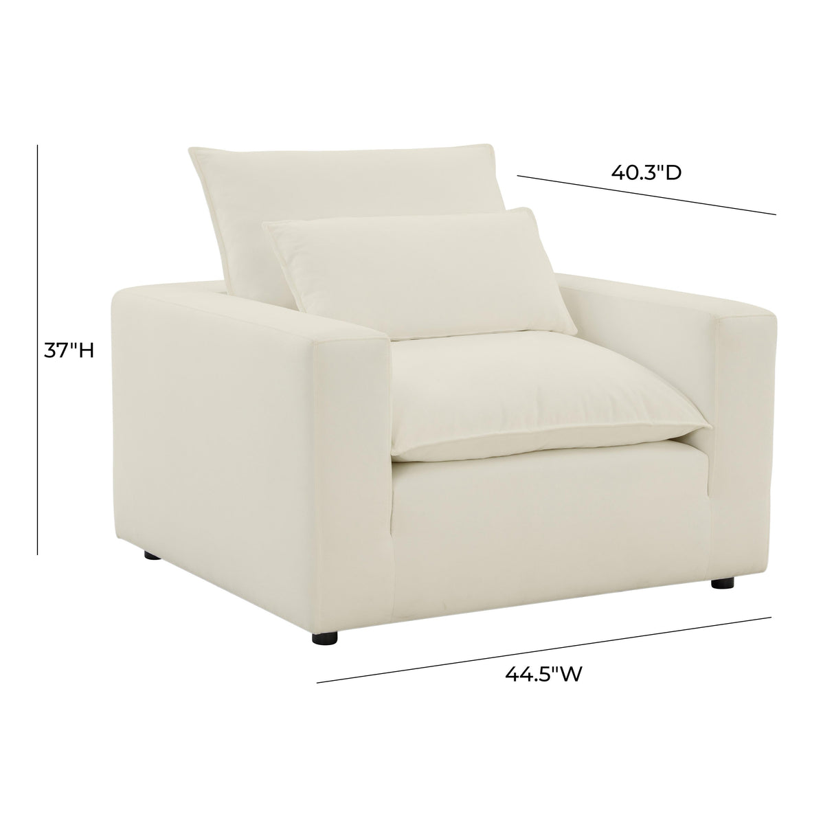 Cali Performance Fabric Armchair