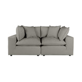 Cali 80" Performance Fabric Modular Loveseat