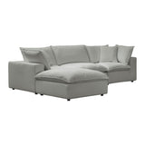 Cali 4-Piece Performance Fabric Modular Sectional