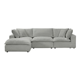 Cali 4-Piece Performance Fabric Modular Sectional