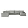 Cali 7-Piece Performance Fabric Modular Large Chaise Sectional