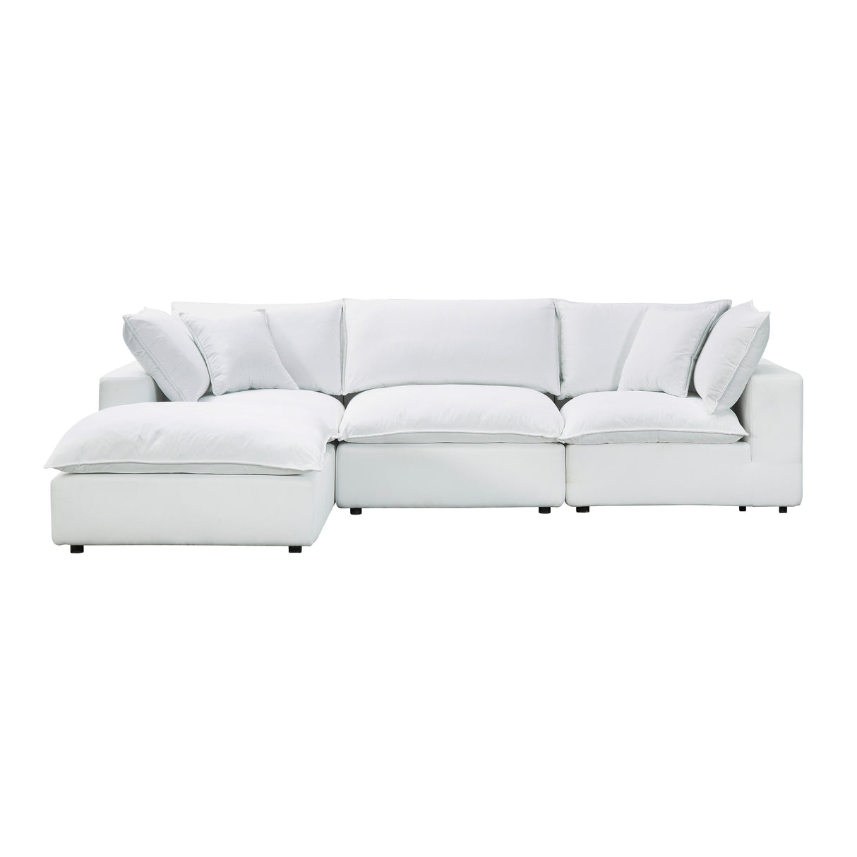 Cali 4-Piece Performance Fabric Modular Sectional