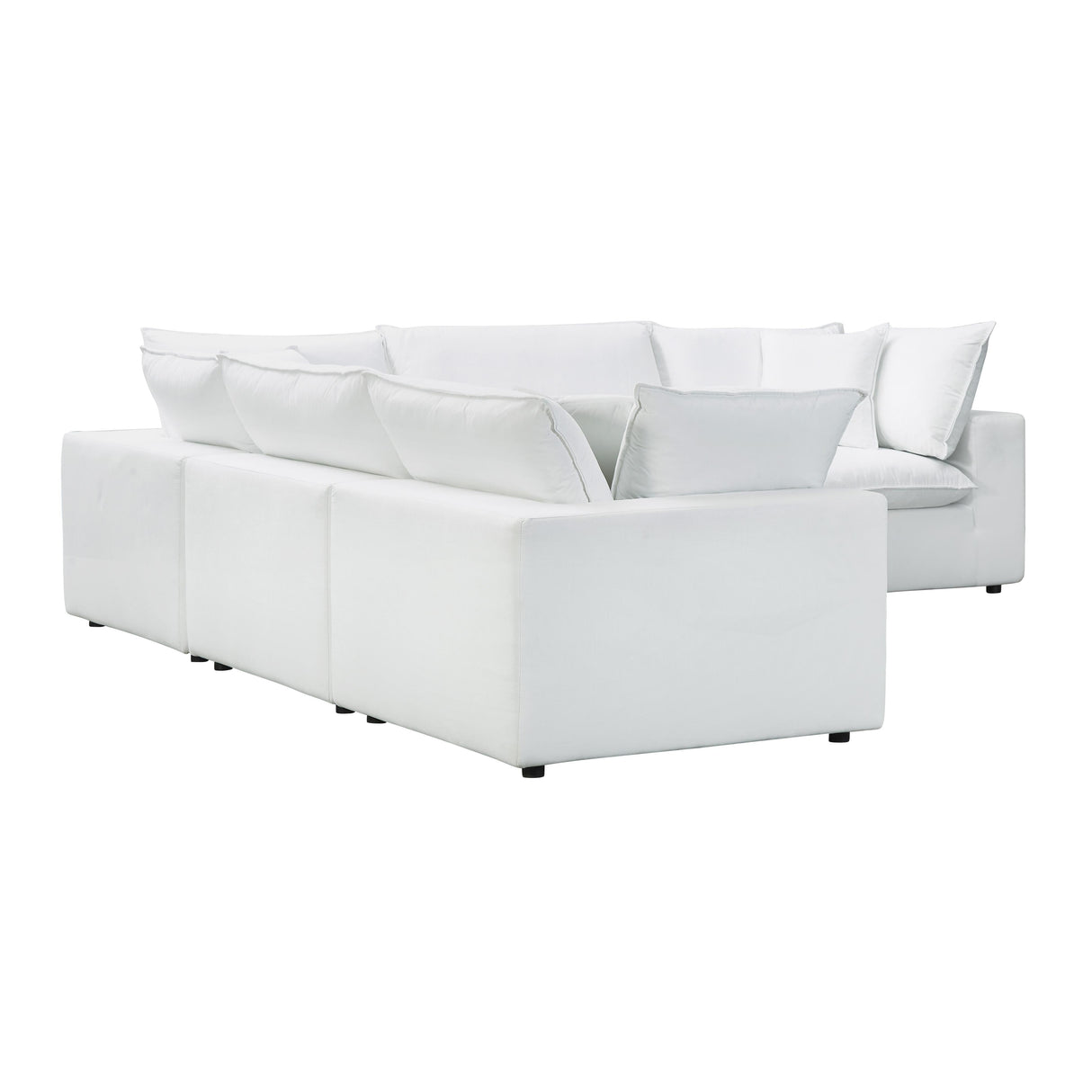 Cali 5-Piece Performance Fabric Modular L-Sectional