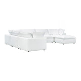 Cali 7-Piece Performance Fabric Modular Large Chaise Sectional