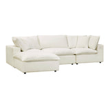 Cali 4-Piece Performance Fabric Modular Sectional