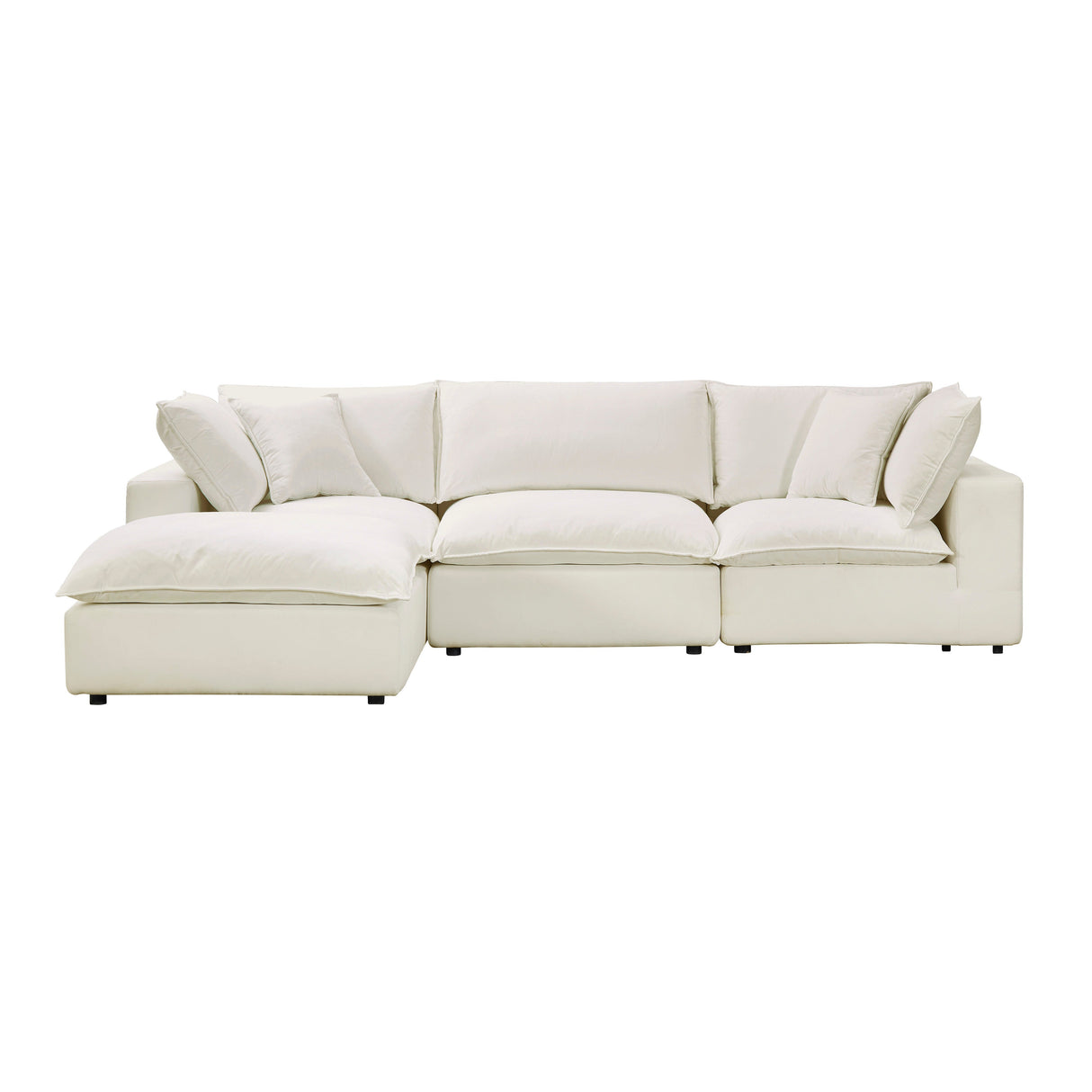 Cali 4-Piece Performance Fabric Modular Sectional