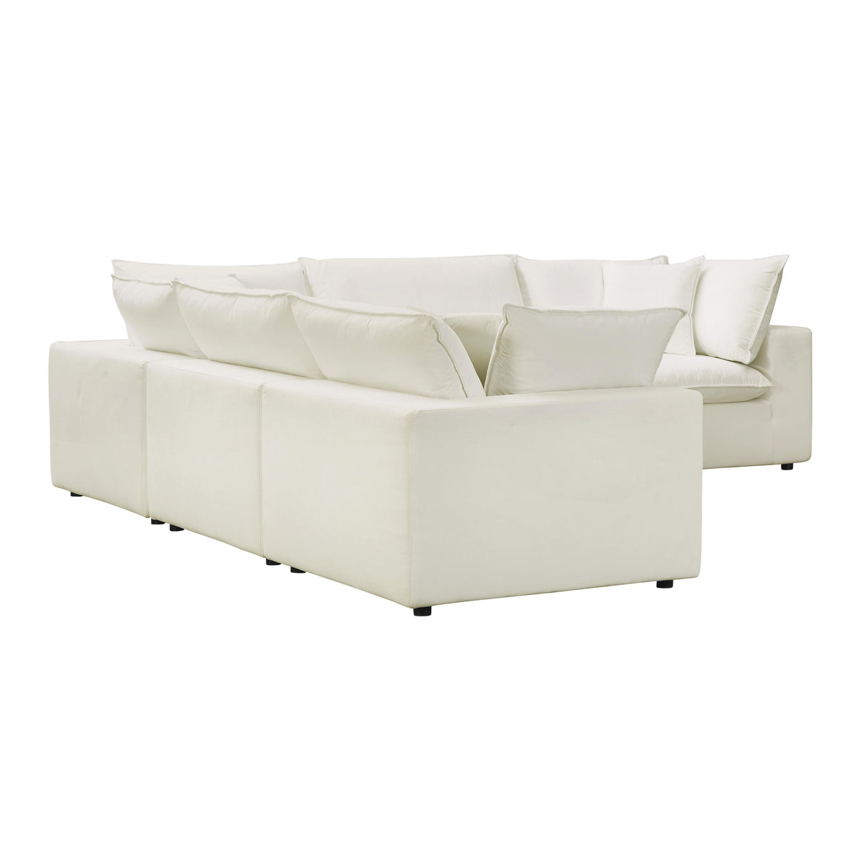 Cali 5-Piece Performance Fabric Modular L-Sectional