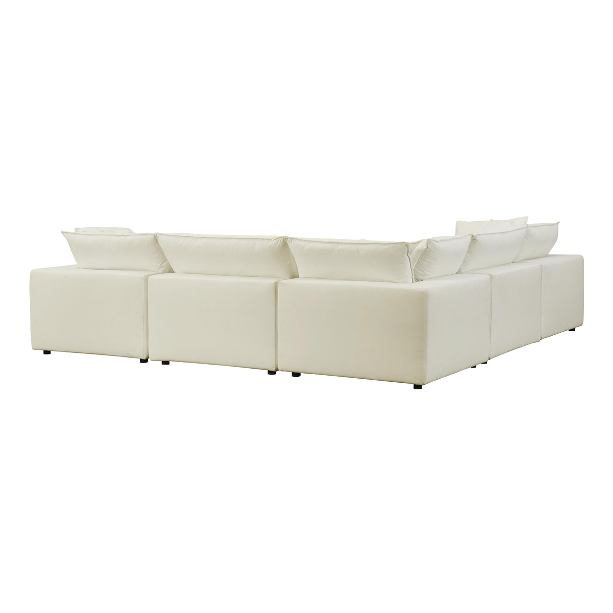 Cali 5-Piece Performance Fabric Modular L-Sectional