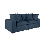 Cali 80" Performance Fabric Modular Loveseat