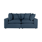 Cali 80" Performance Fabric Modular Loveseat