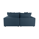Cali 80" Performance Fabric Modular Loveseat