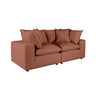 Cali 80" Performance Fabric Modular Loveseat