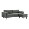 Cave 2-Piece Velvet Sectional