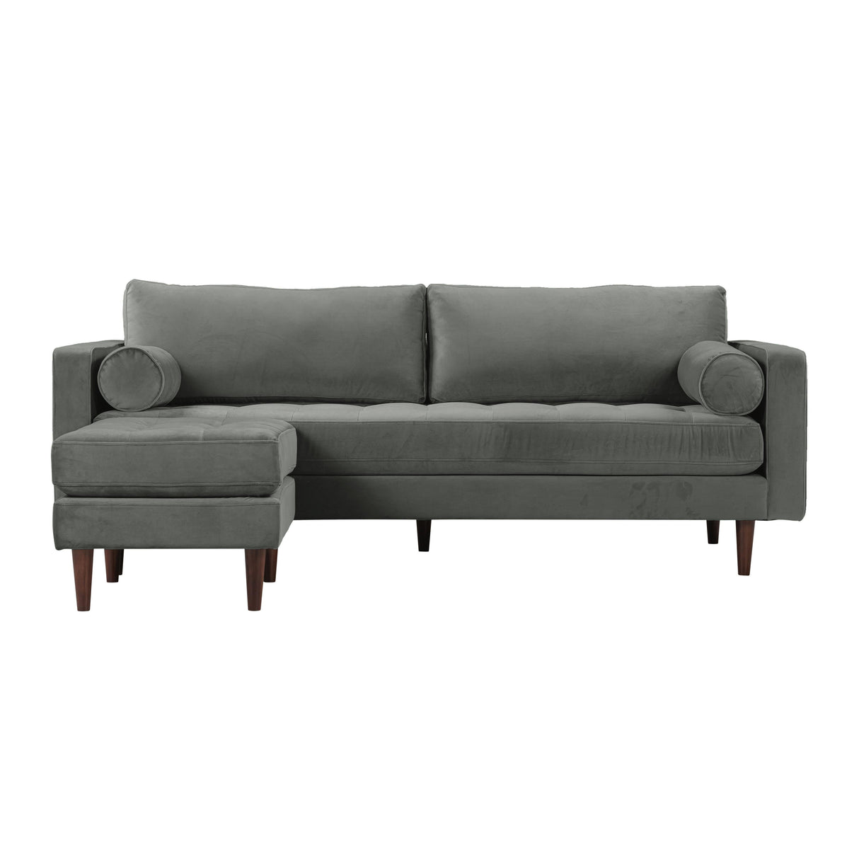 Cave 2-Piece Velvet Sectional