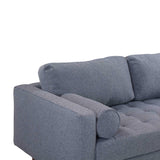 Cave 76" Tweed Loveseat