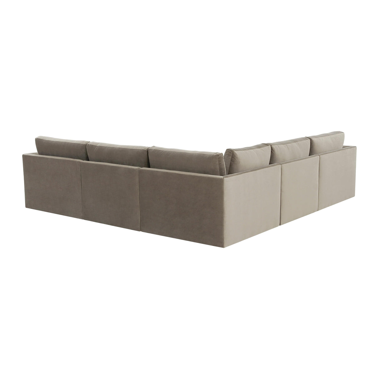 Willow 5-Piece Velvet Modular L Sectional