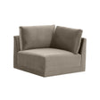 Willow Performance Velvet Modular Corner Chair - View 2