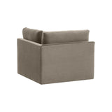 Willow Performance Velvet Modular Corner Chair - View 6