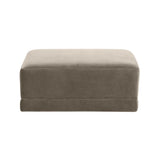 Willow Velvet Modular Ottoman
