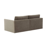 Willow 74" Velvet Modular Loveseat