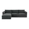 Willow 4-Piece Velvet Modular Sectional