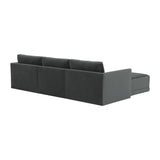 Willow 4-Piece Velvet Modular Sectional
