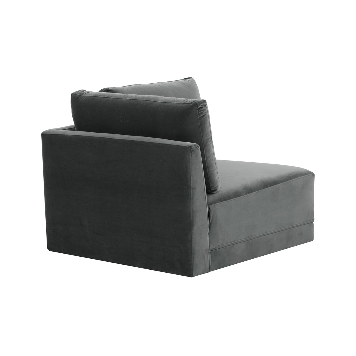 Willow Performance Velvet Modular Corner Chair - View 8