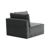 Willow Performance Velvet Modular Corner Chair - View 8