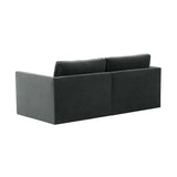 Willow 74" Velvet Modular Loveseat