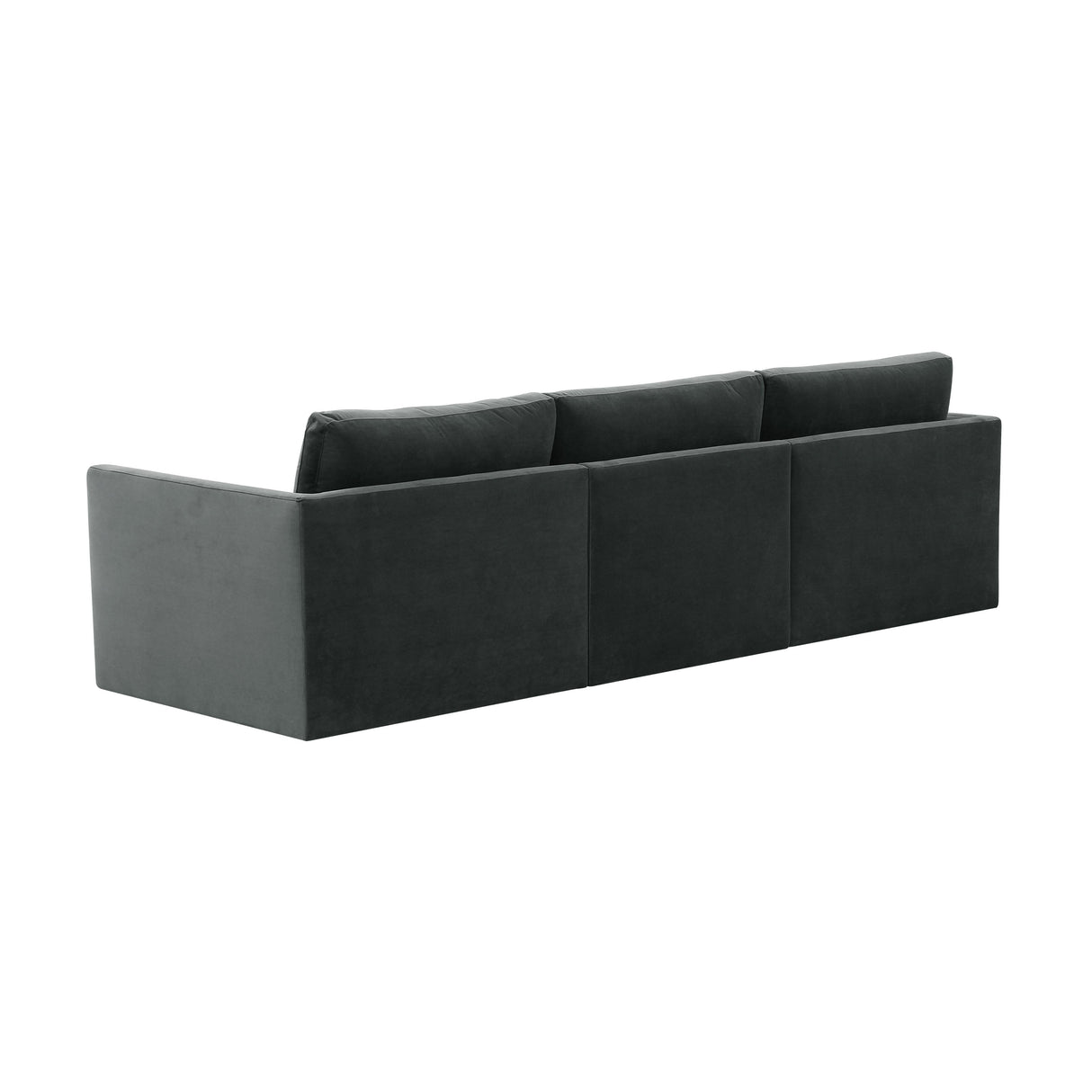 Willow 105" Velvet Modular Sofa