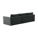 Willow 105" Velvet Modular Sofa