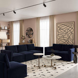 Willow Performance Velvet Modular RAF Corner Chair - View 13
